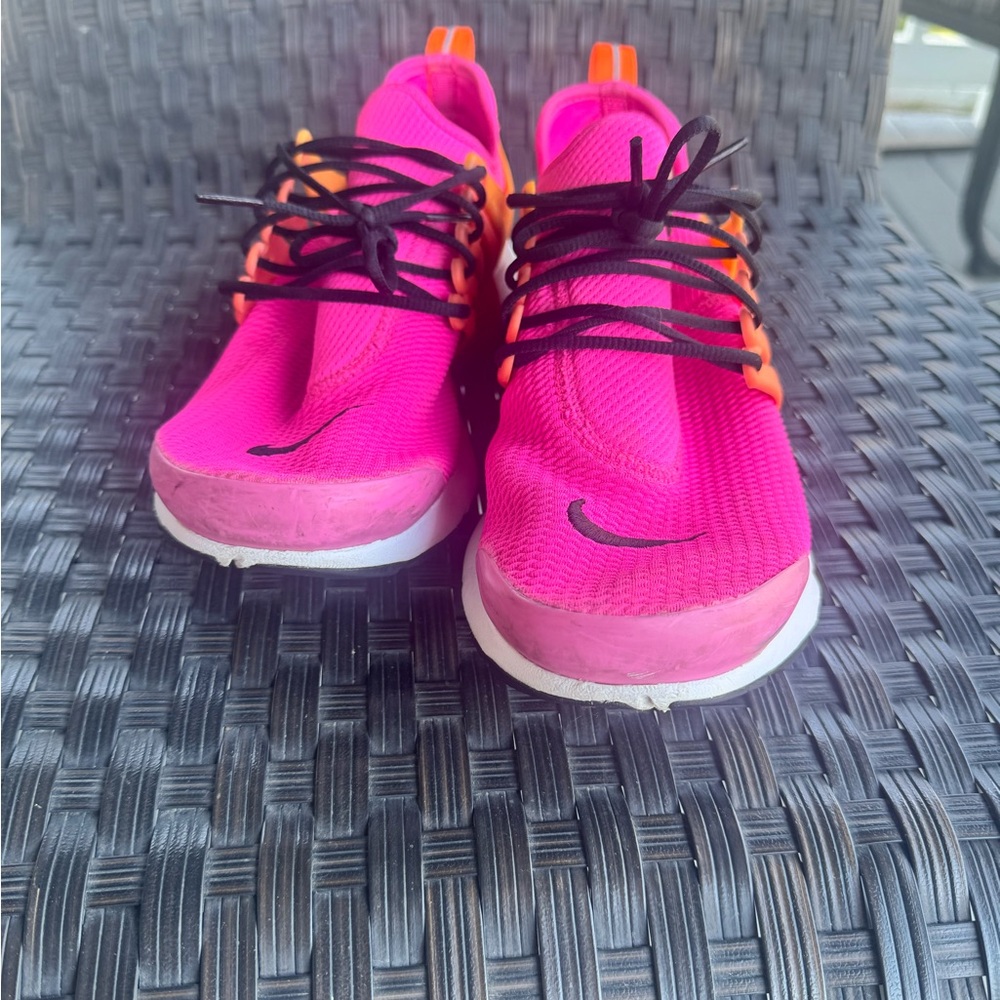 Nike Air Presto Pink Orange Running Shoes Womens Size 9 - Picture 2 of 9